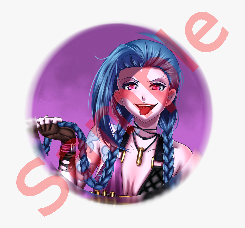 Transparent Jinx Png - League Of Legends Jinx Badge, Png Download, Free Download