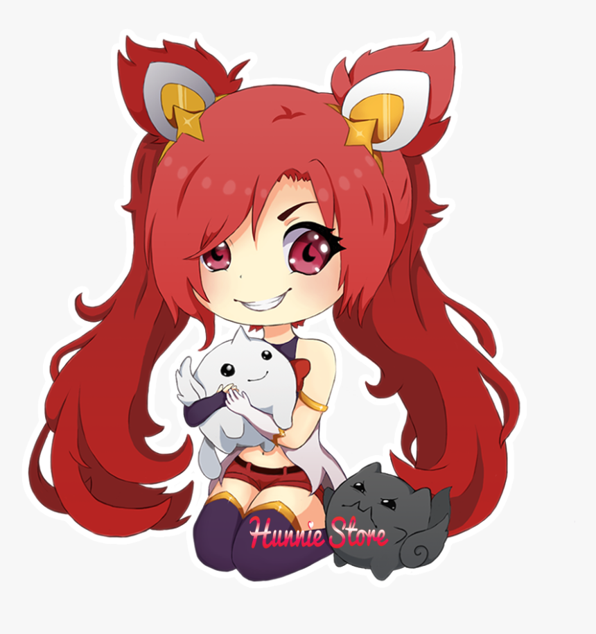 Image Of Star Guardian Jinx - Chibi Jinx Star Guardian, HD Png Download, Free Download