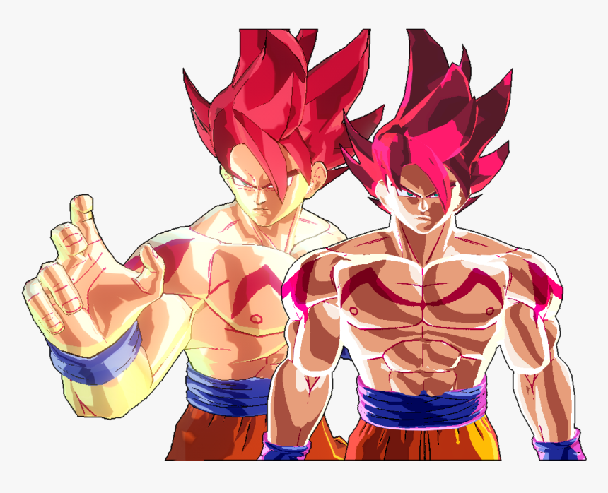 Transparent Super Sayin Hair Png - Transcended Super Saiyan God, Png Download, Free Download