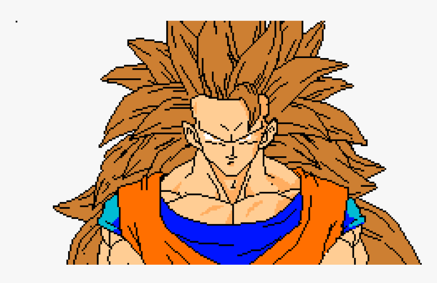 Transparent Saiyan Hair Png - Goku Super Saiyan Blue Three, Png Download, Free Download