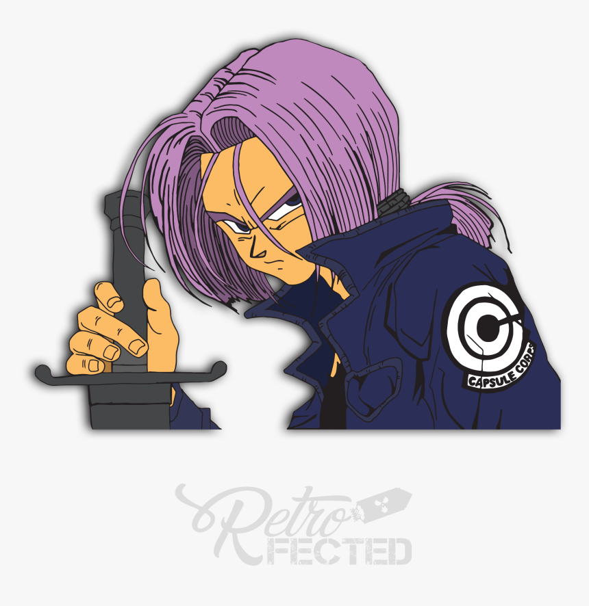 Image Of Trunks Die-cut - Cartoon, HD Png Download, Free Download