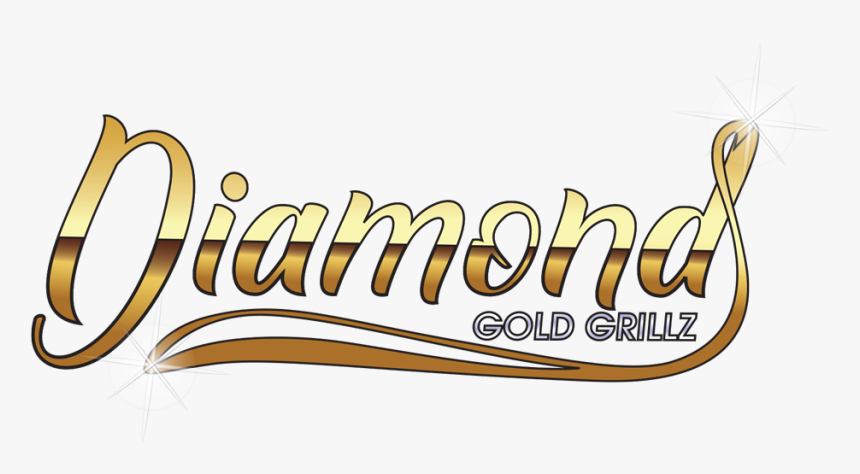 Diamond Gold Grillz"
 Width="182 - Calligraphy, HD Png Download, Free Download