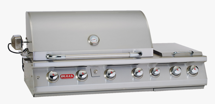 Bull 7 Burner Built In Gas Barbecue Europe, Built In - Gas Bbq Grill Built, HD Png Download, Free Download