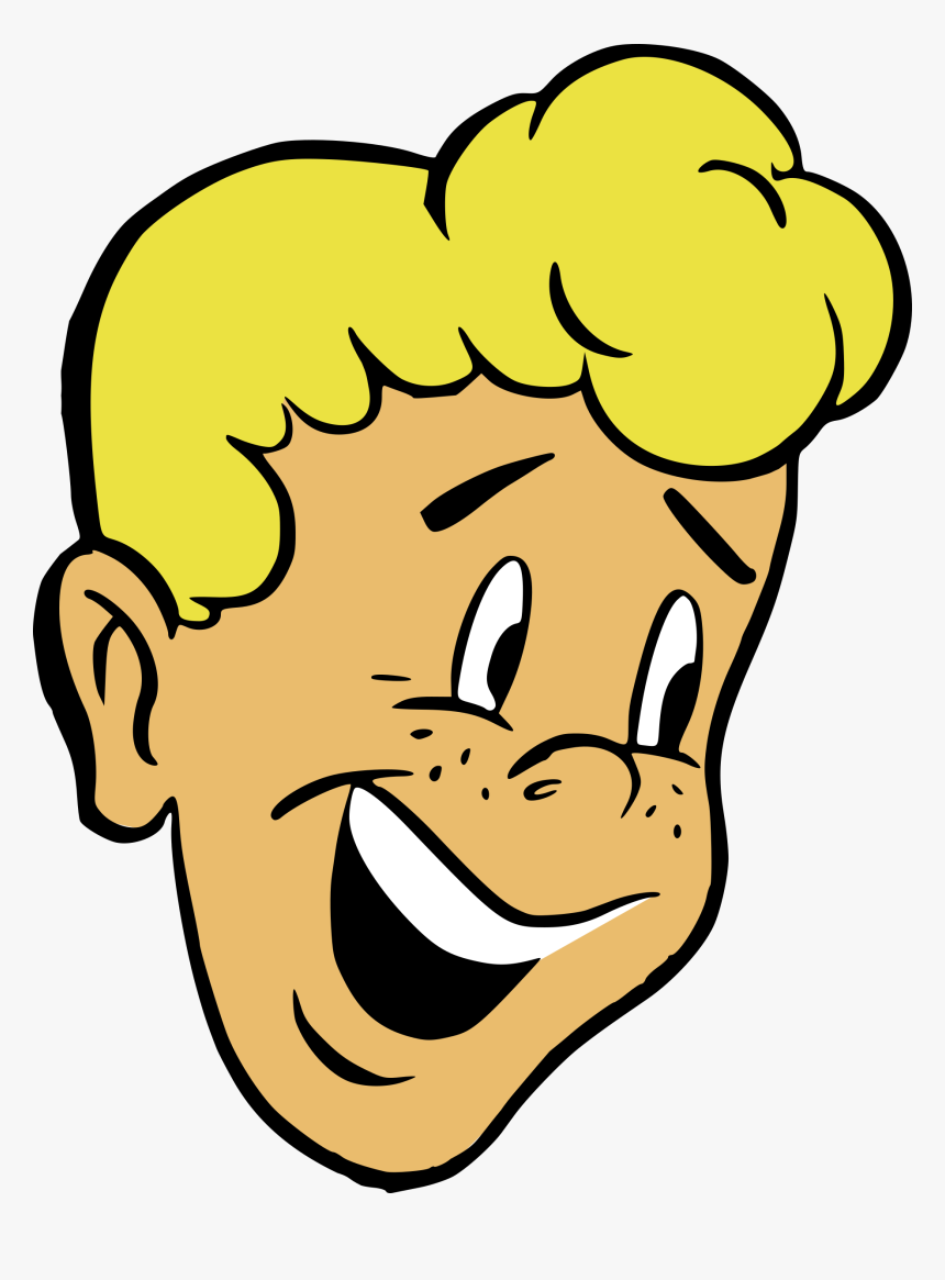 Jerry The Jinx - Boy Face Cartoon Png, Transparent Png, Free Download