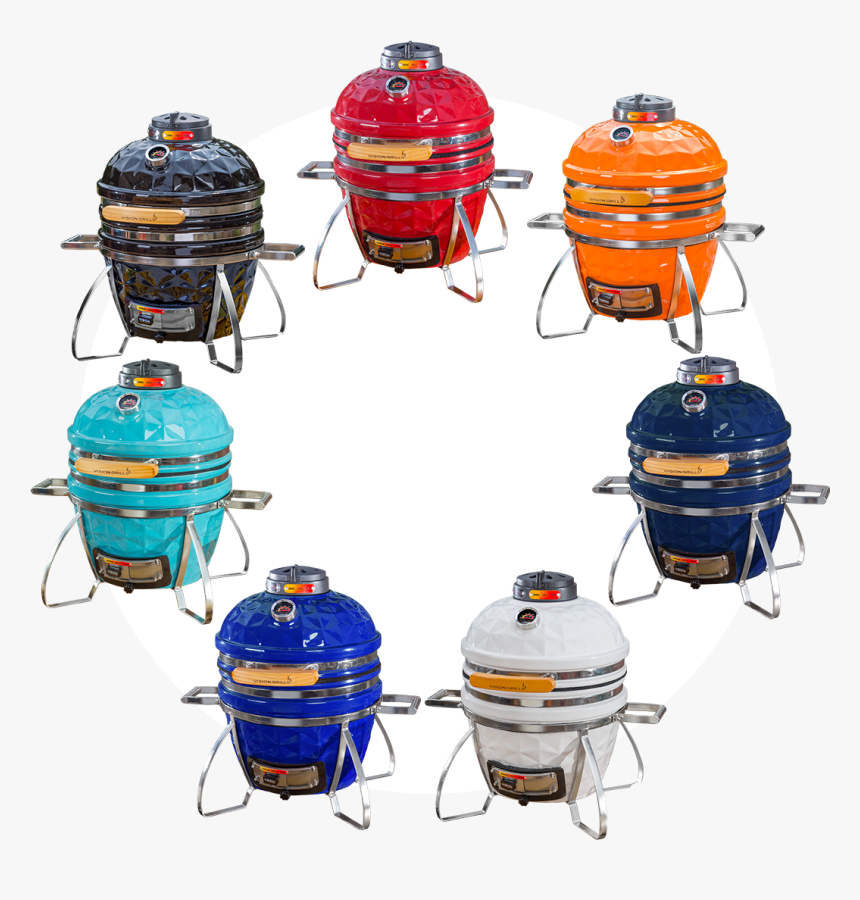 Vision Kamado Diamond Cut And Grill, HD Png Download, Free Download