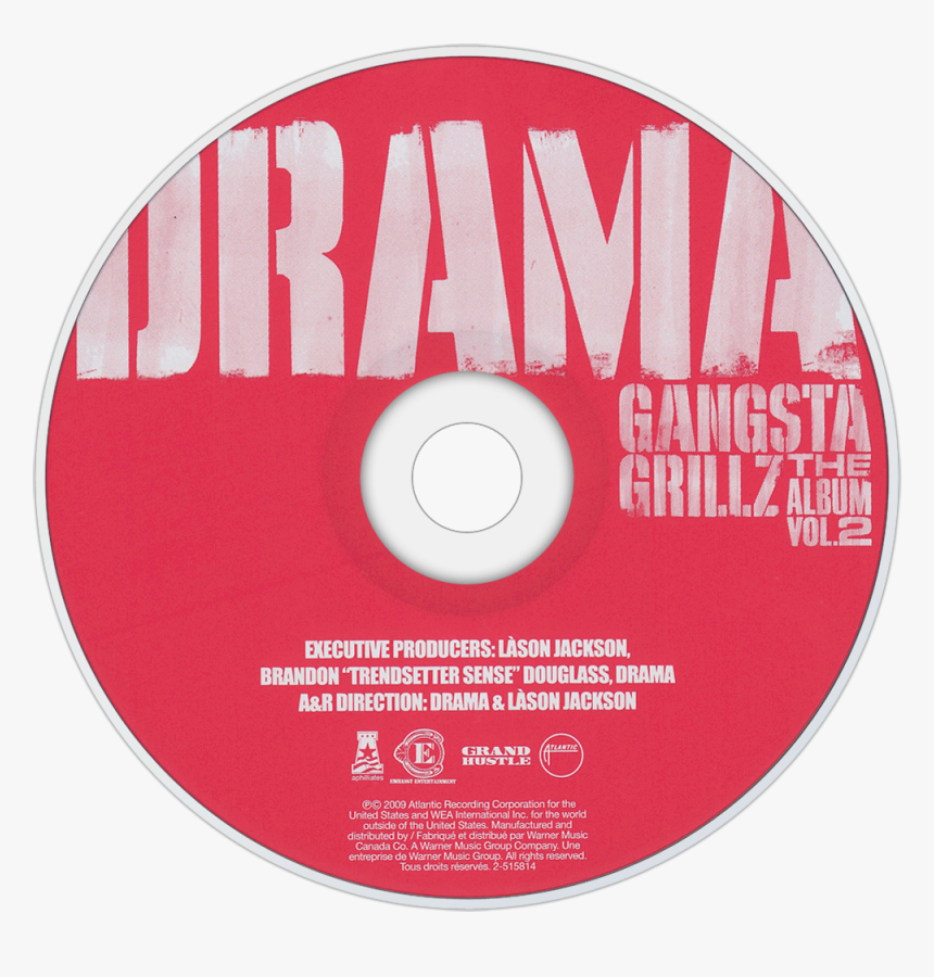 Dj Drama Gangsta Grillz The Album , Png Download - Dj Drama Gangsta Grillz The Album Vol 2, Transparent Png, Free Download