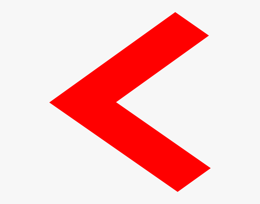 Small Red Arrow To The Left, HD Png Download, Free Download