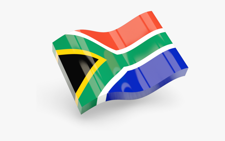 South Africa Png - South Africa Wave Flag Png, Transparent Png, Free Download