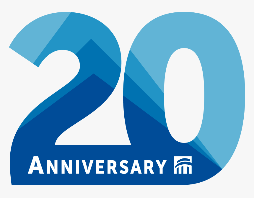 Image - 20th Anniversary Logo Color Blue, HD Png Download, Free Download