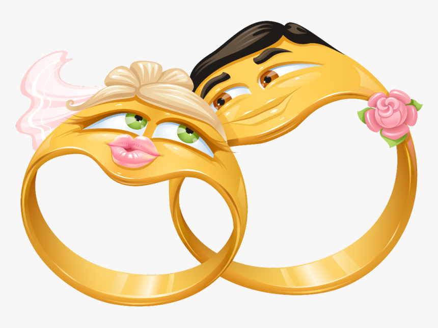 #wedding #ring #emoji - Tie The Knot Cartoon, HD Png Download, Free Download