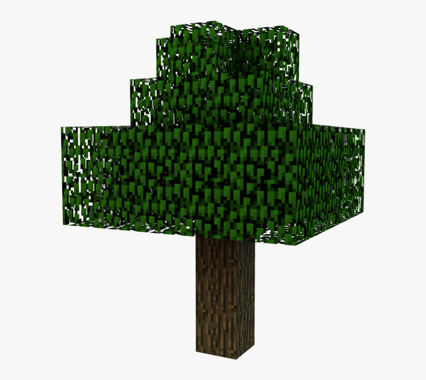 Plant Tree Amazoncom Minecraft Symbol Free Png Hq - Transparent Minecraft Tree, Png Download, Free Download