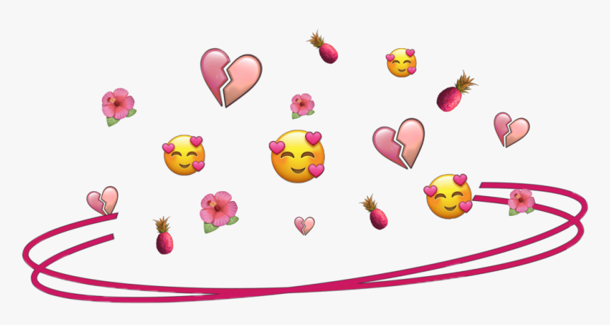 #ring #emoji #crown #halo #pink #aesthetic #heartbrowen, HD Png Download, Free Download