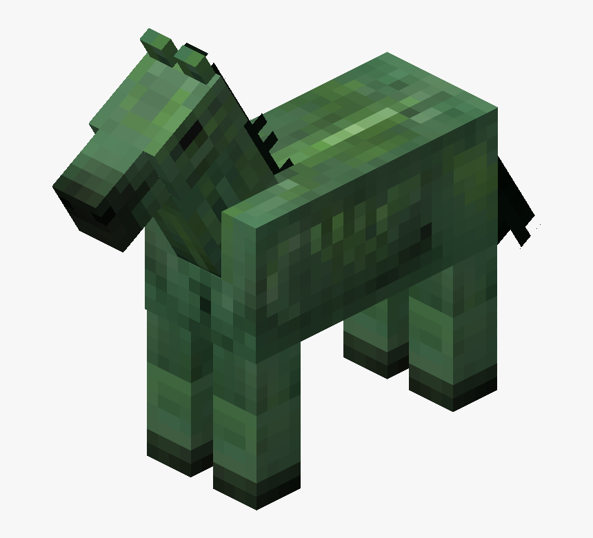 Transparent Horses Png - Minecraft Zombie Pferd, Png Download, Free Download