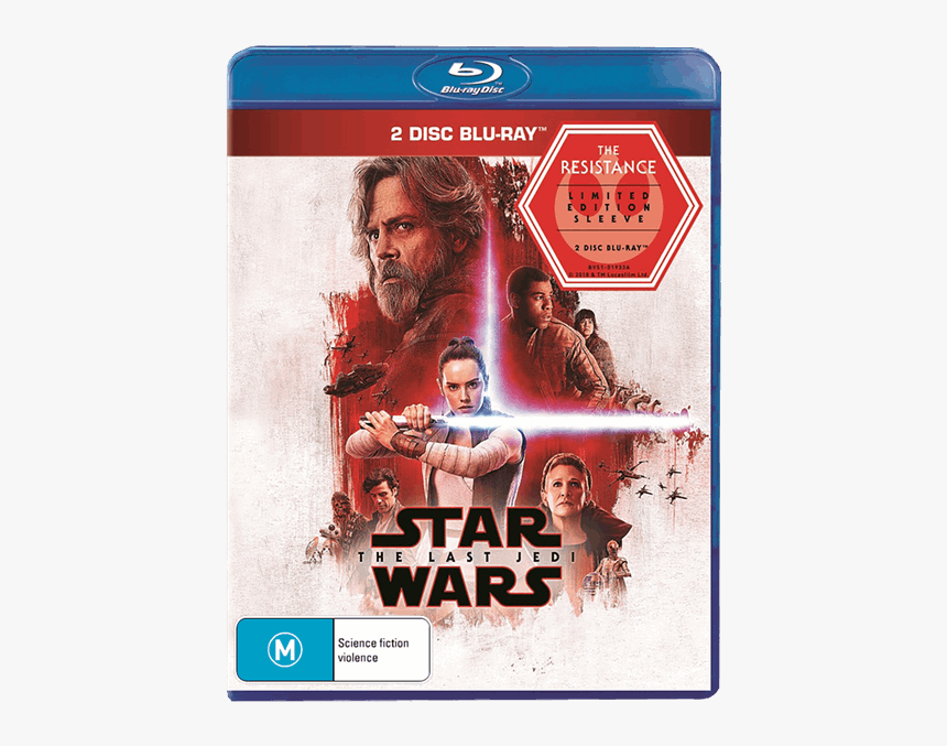 Star Wars The Last Jedi Blu Ray, HD Png Download, Free Download