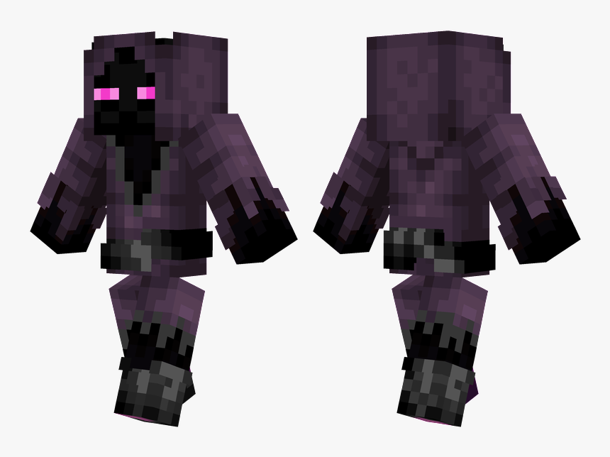 Transparent Minecraft Enderman Clipart - Deep Sea Diver Skin Minecraft, HD Png Download, Free Download