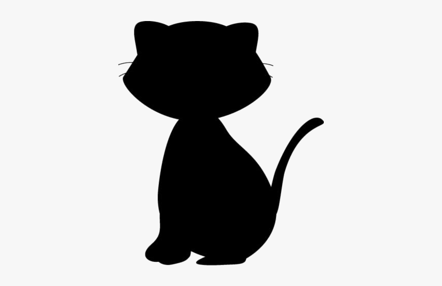Halloween Cartoon Cat Png Transparent Images - Domestic Short-haired Cat, Png Download, Free Download