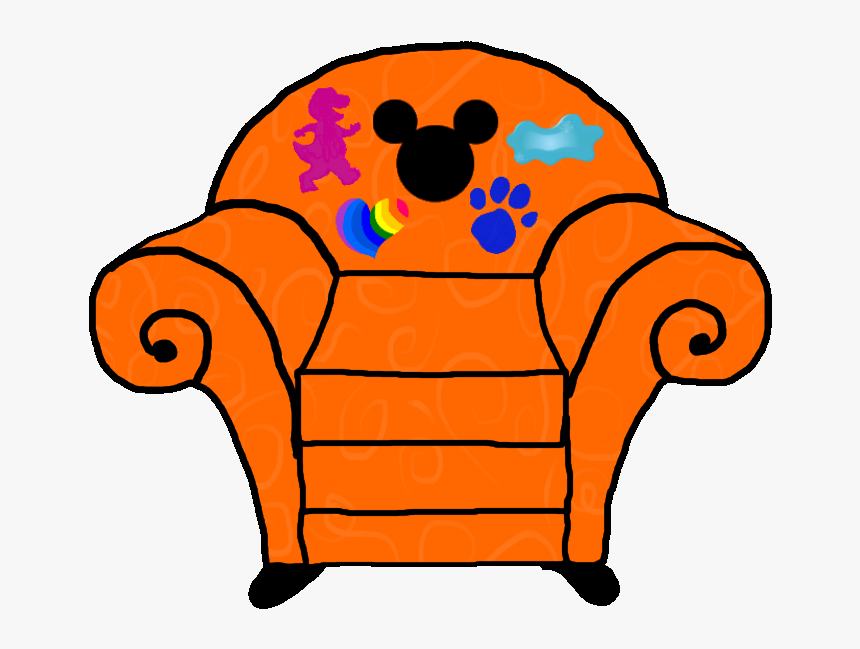 Transparent Blues Clues Png - Blue's Clues Thinking Chair Pillow, Png Download, Free Download