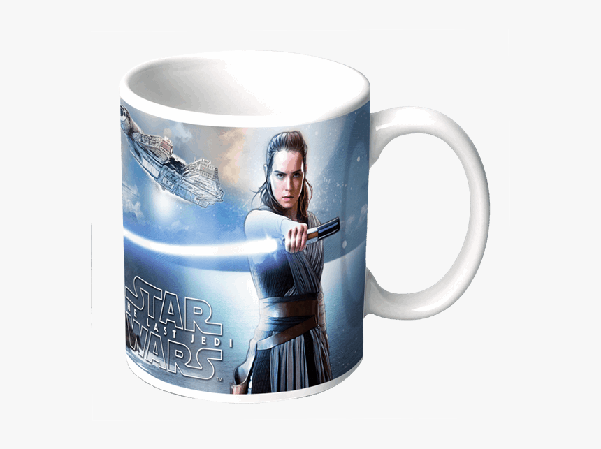 Mug Star Wars The Last Jedi Rey, HD Png Download, Free Download