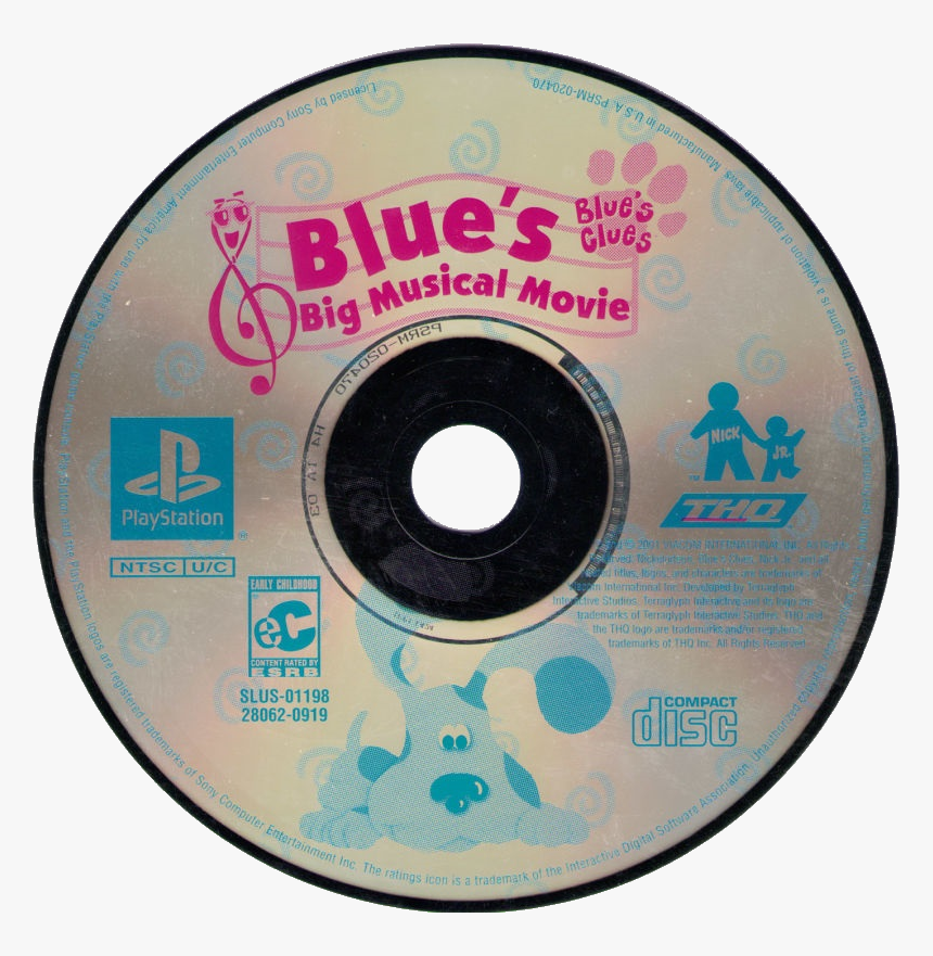 Imagens Cd Bear In The Big Blue House Psx, HD Png Download, Free Download