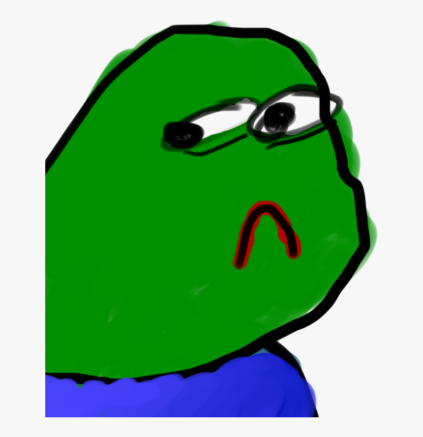 Sad Frog , Png Download, Transparent Png, Free Download