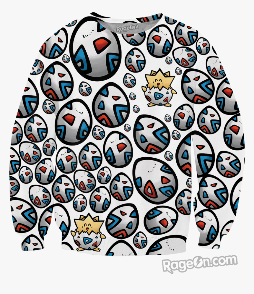 Eggscellent Togepi Crewneck Sweatshirt - Togepi Shirt, HD Png Download, Free Download