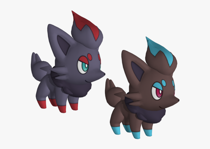 Pokemon Zorua 3d, HD Png Download, Free Download