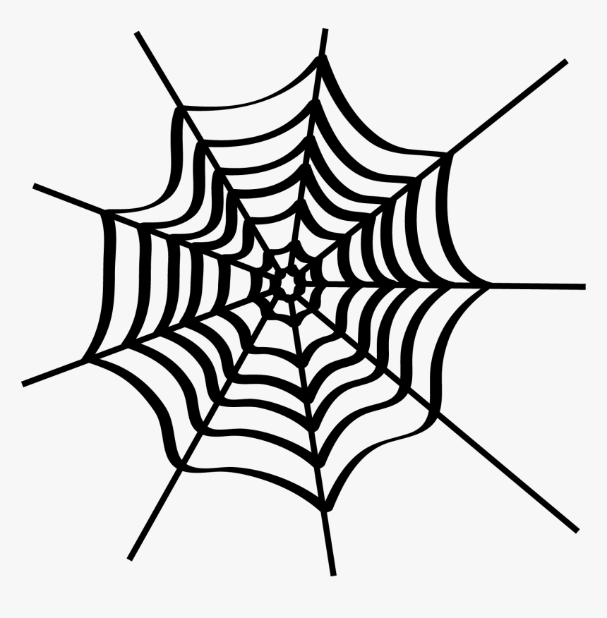 Halloween Spiders Clipart - Spider Web Printable, HD Png Download - kindpng...