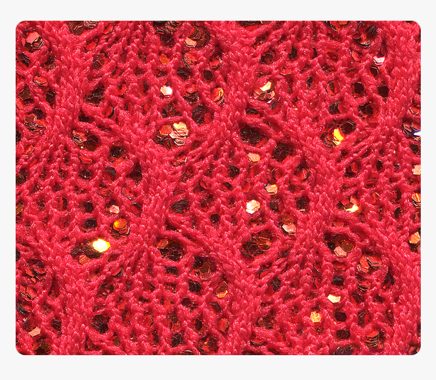 54 Knitted Red Sparkle -stiletto - Wool, HD Png Download, Free Download