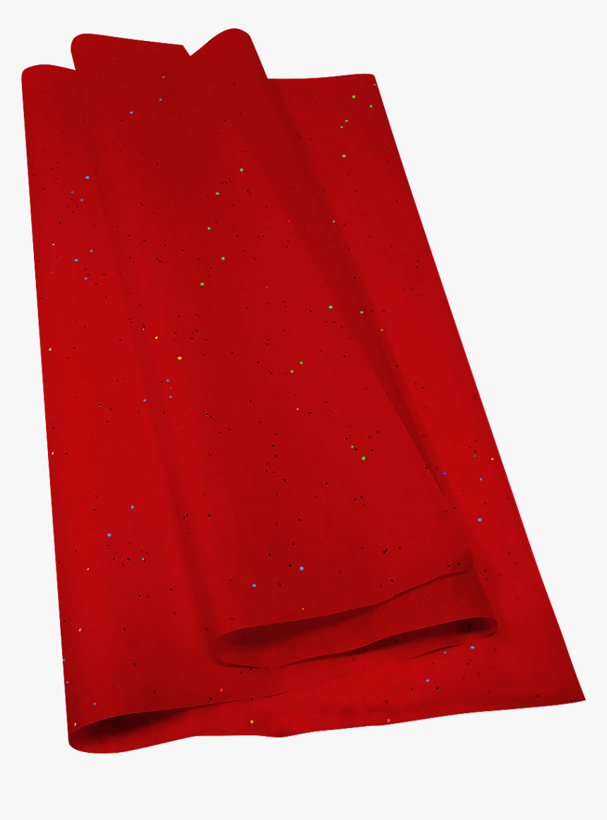 Red Sparkle Glitter Tissue Paper - Paper, HD Png Download, Free Download