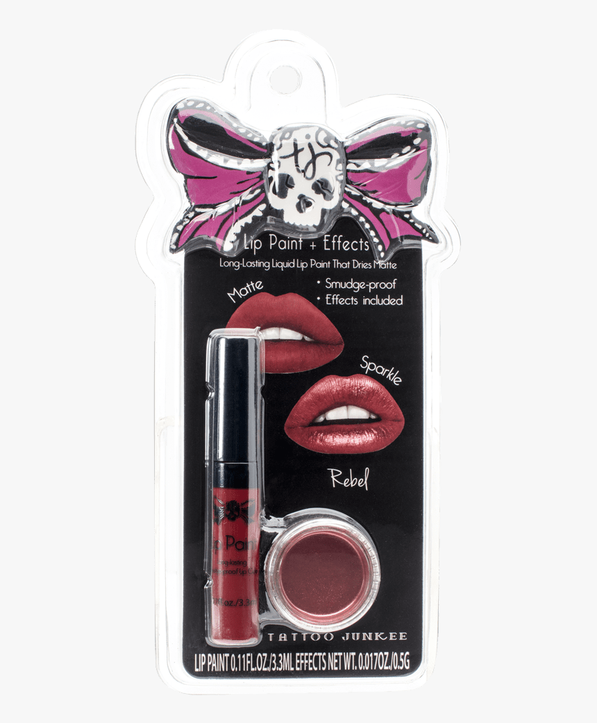 Picture Of Rebel Mini Lip Kit - Tattoo Junkee, HD Png Download, Free Download