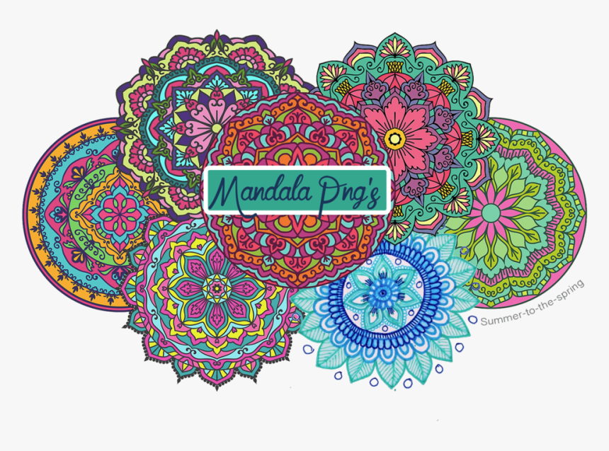 Mandala Background Png - Circle, Transparent Png, Free Download