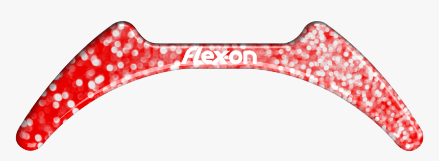 Red Sparkly - Stickers Flex On Noir Paillettes, HD Png Download, Free Download