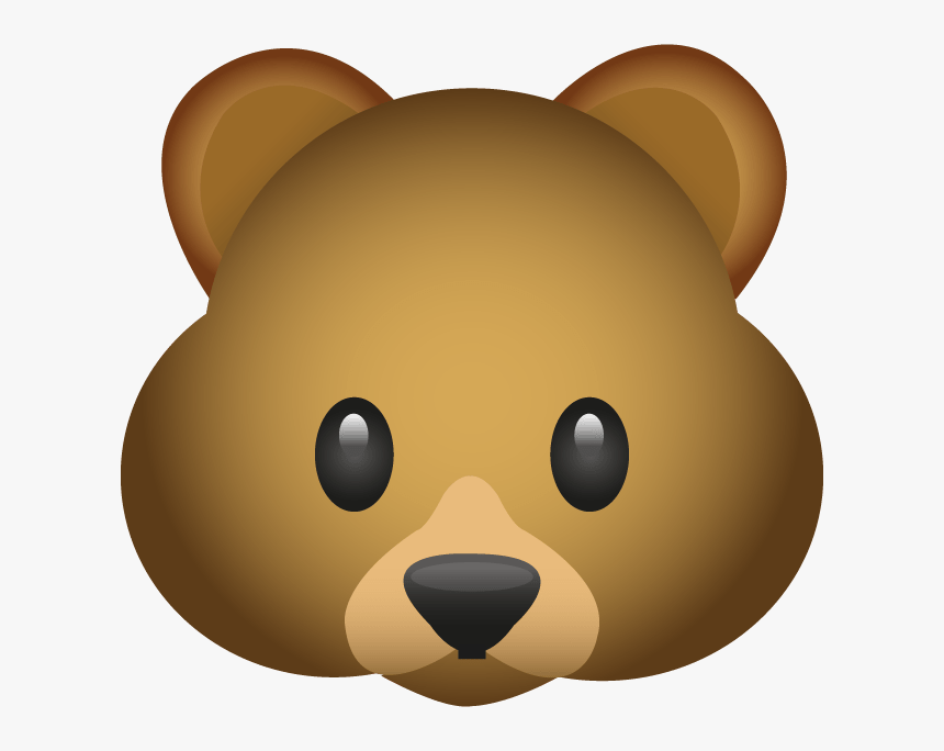 Bear Emoji Png, Transparent Png, Free Download