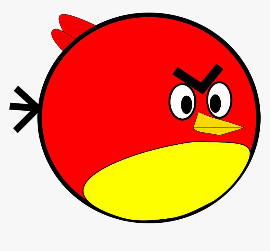 Angry, Bird, Cartoon, Game, Asset, Design - Angry Birds Activity Park, Komtar, Johore., HD Png Download, Free Download