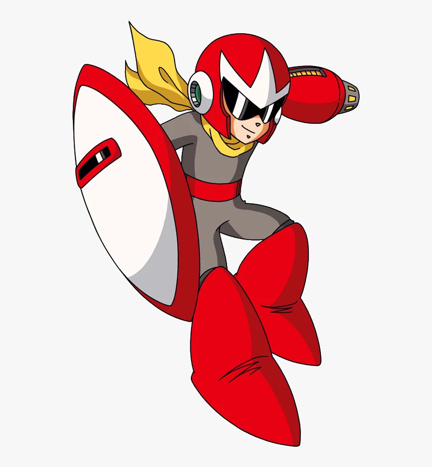 Protoman ~ Mbti, Enneagram, And Socionics Personality - Mega Man Proto Man, HD Png Download, Free Download