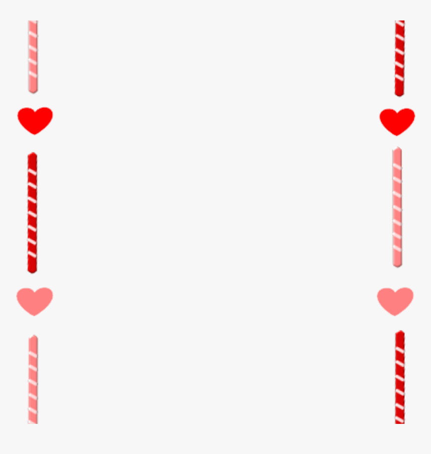 Valentines Borders Clip Art Day Border Clipart Animations - Valentines Day Border, HD Png Download, Free Download