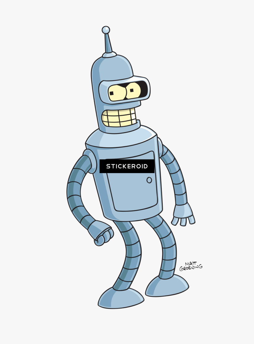 Futurama Bender Happy , Png Download - Bender Futurama, Transparent Png, Free Download