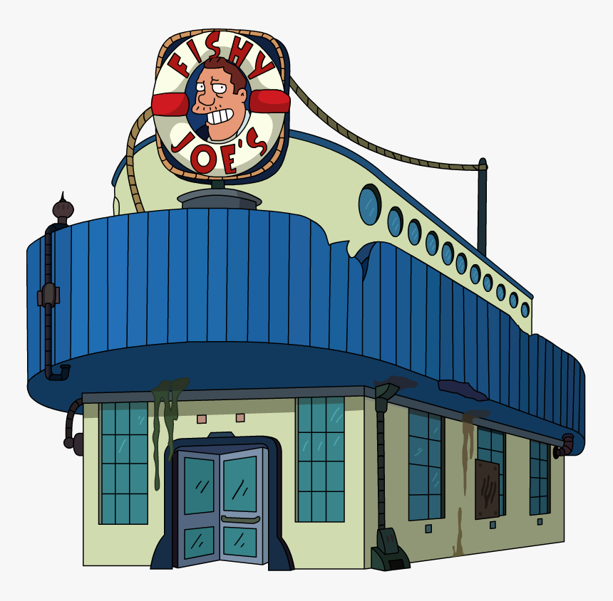 Fishy Joes - Futurama Fishy Joe's, HD Png Download, Free Download