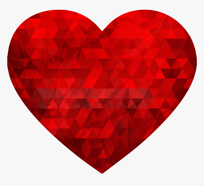 Polygonal Heart Png Image - Polygonal Heart Transparent, Png Download, Free Download