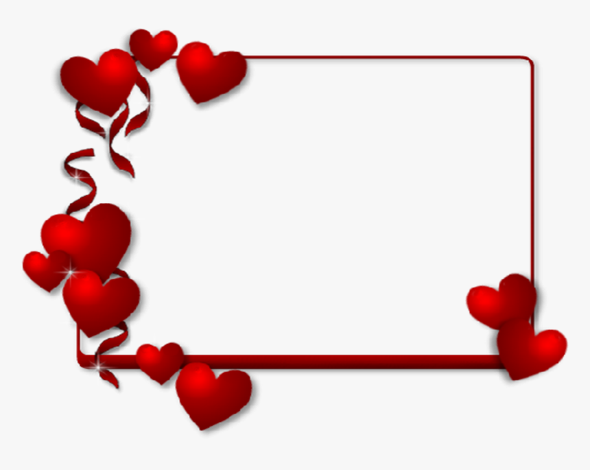 Frames Clipart Valentine - Love Borders And Frames, HD Png Download, Free Download