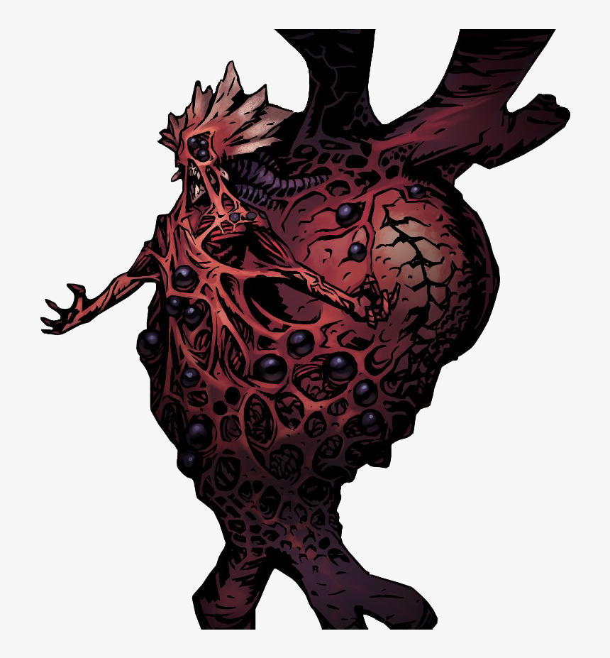 Horror Png Effects , Png Download - Darkest Dungeon The Heart, Transparent Png, Free Download
