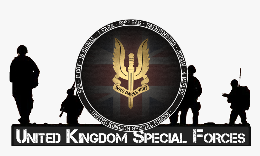 Uksf Banner Logo - Uk Special Forces Logo, HD Png Download, Free Download