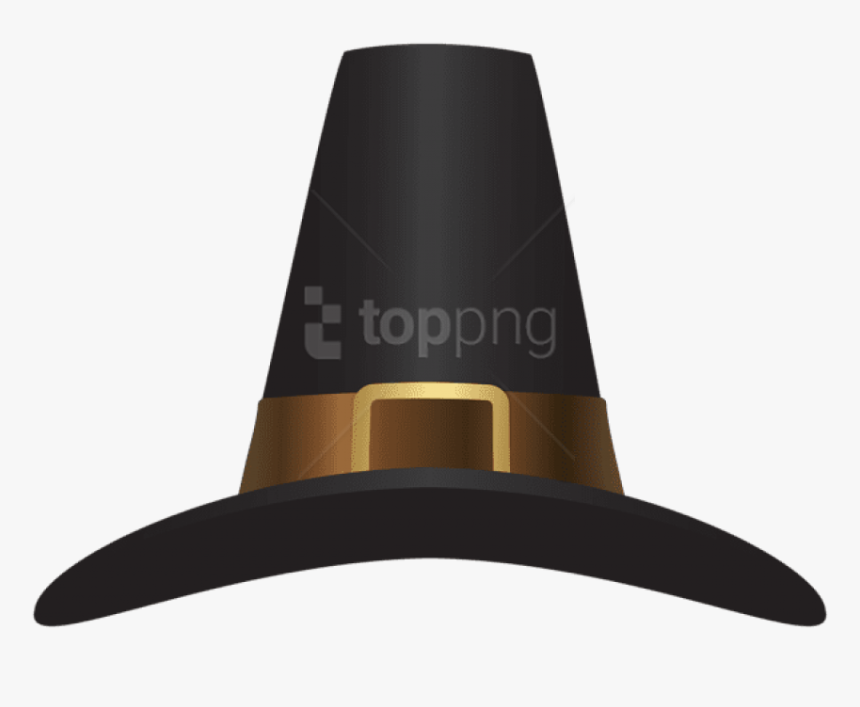 Pilgrims Cliparts Png Clear Background - Clip Art Pilgrim Hat, Transparent Png, Free Download