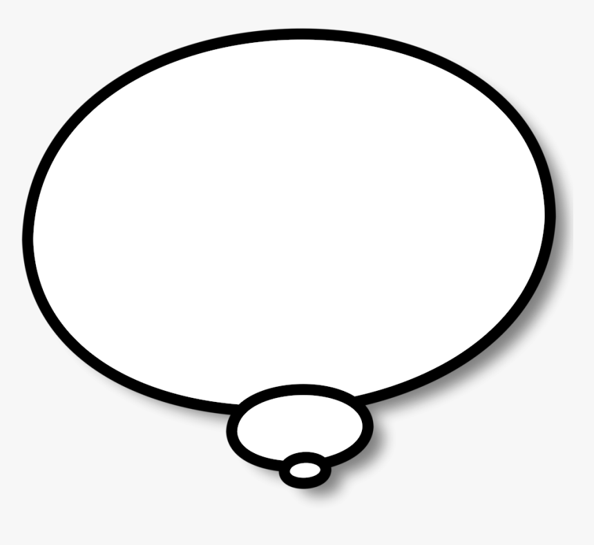 Speech Bubble Free Stock Photo Illustration Of A Cartoon - Transparent Background Speech Bubble Png, Png Download, Free Download