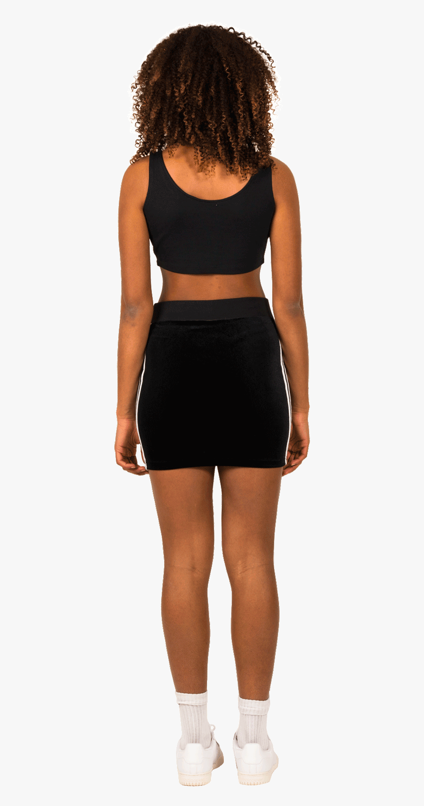 Adidas Originals Skirts 3 Str Skirt Black Dv2628 - Girl, HD Png Download, Free Download