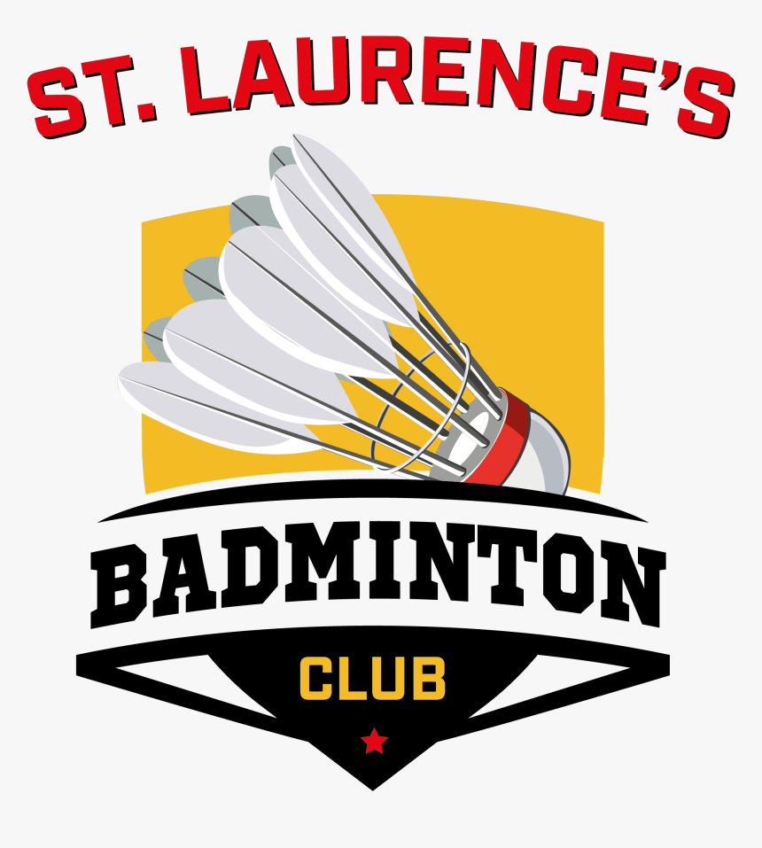 Laurence"s Badminton Club Logo - Logo Design Logo Badminton Club, HD Png Download, Free Download