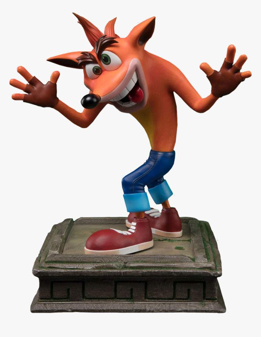 Crash Bandicoot Statue, HD Png Download, Free Download