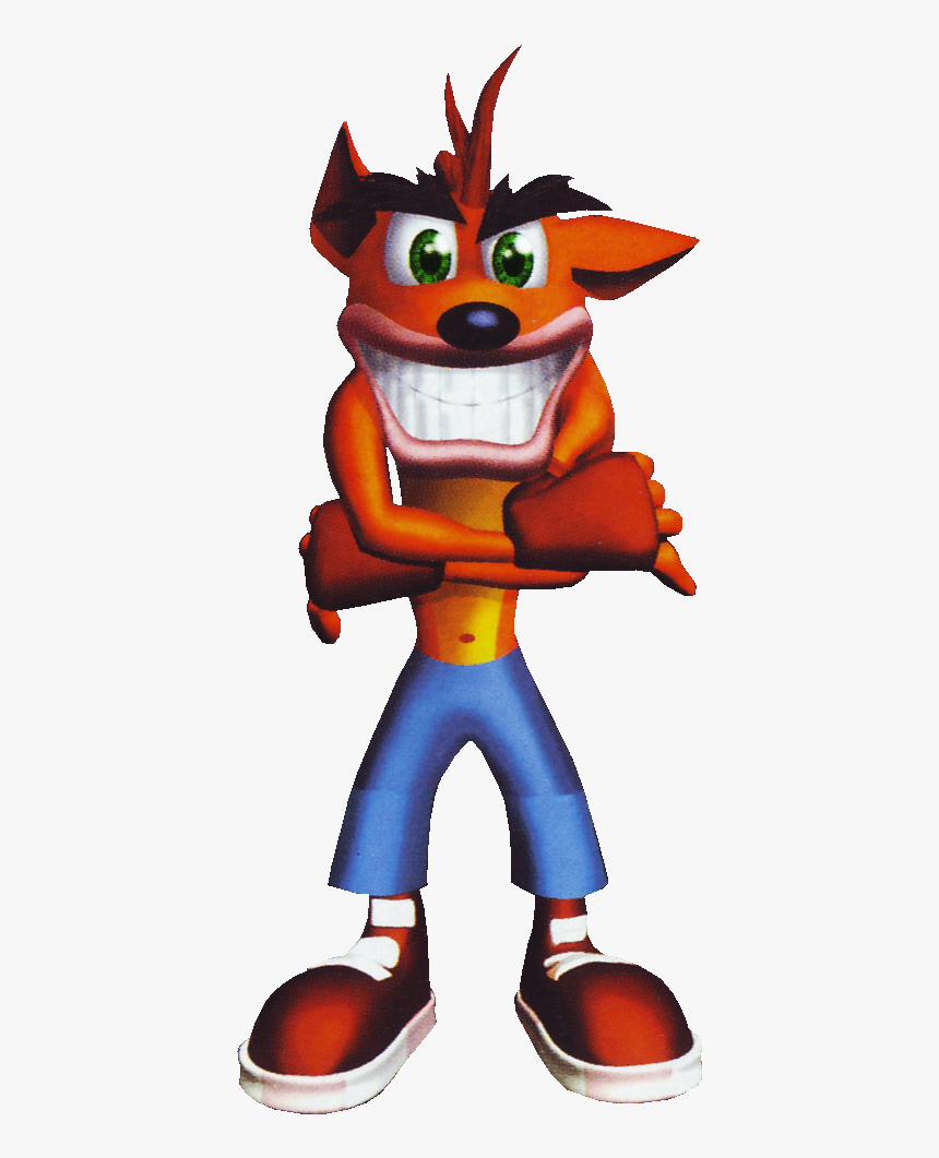 Crash Bandicoot Ps1 Render, HD Png Download, Free Download