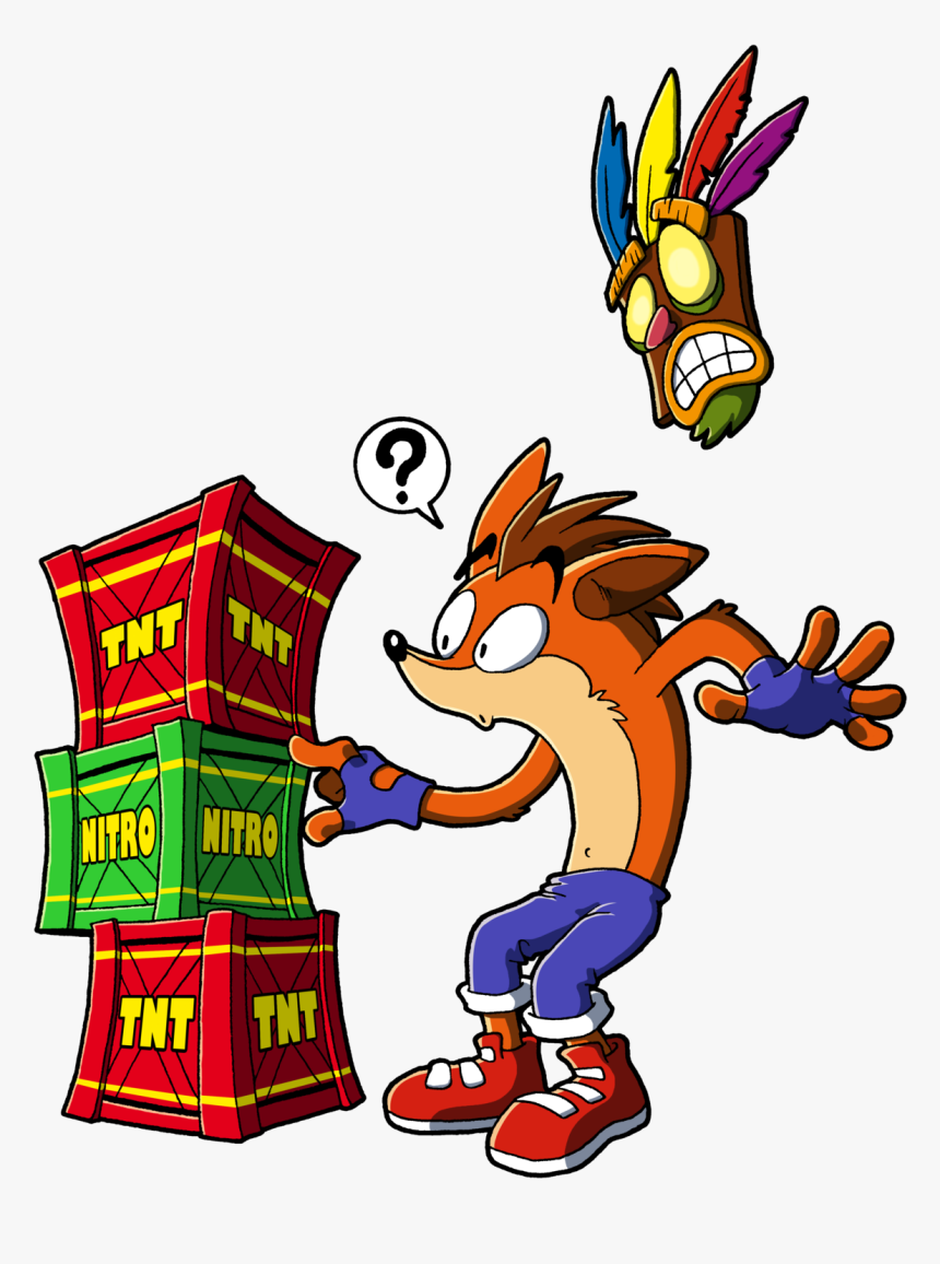 Quelques Dessins Récents - Crash Bandicoot Art Png, Transparent Png, Free Download