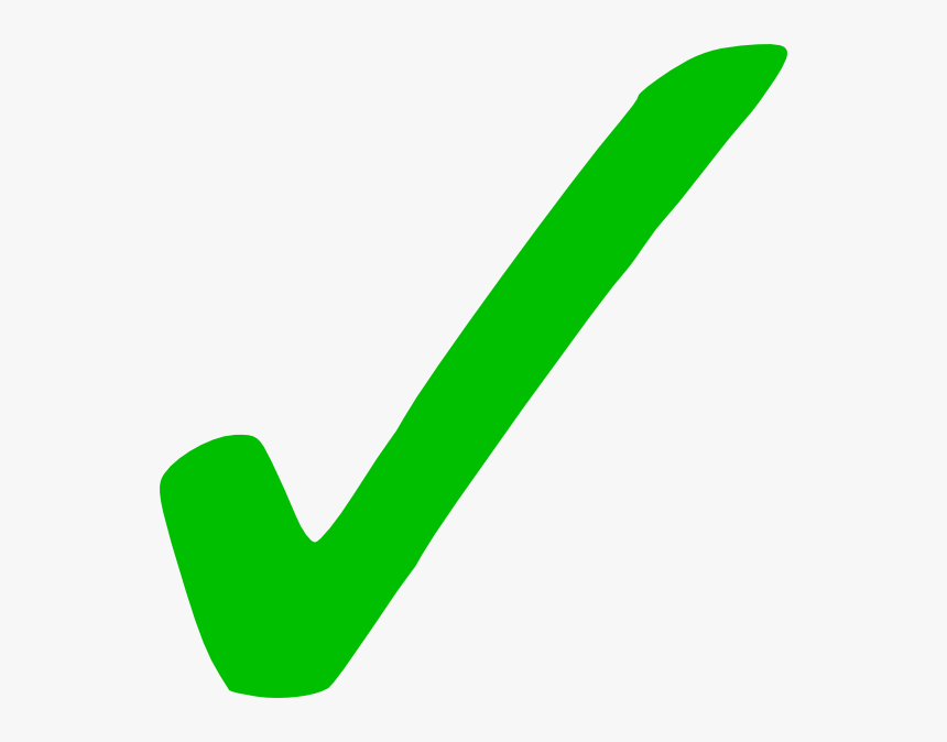 Green Check Mark Icon, HD Png Download, Free Download